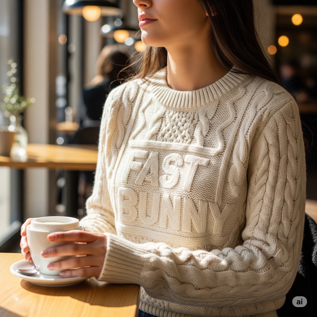 Knitwear Collection - Fast Bunny Sweater